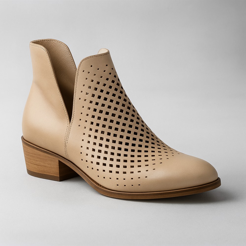 Women’s Beige Summer Boots Kordel 20208-bez-352