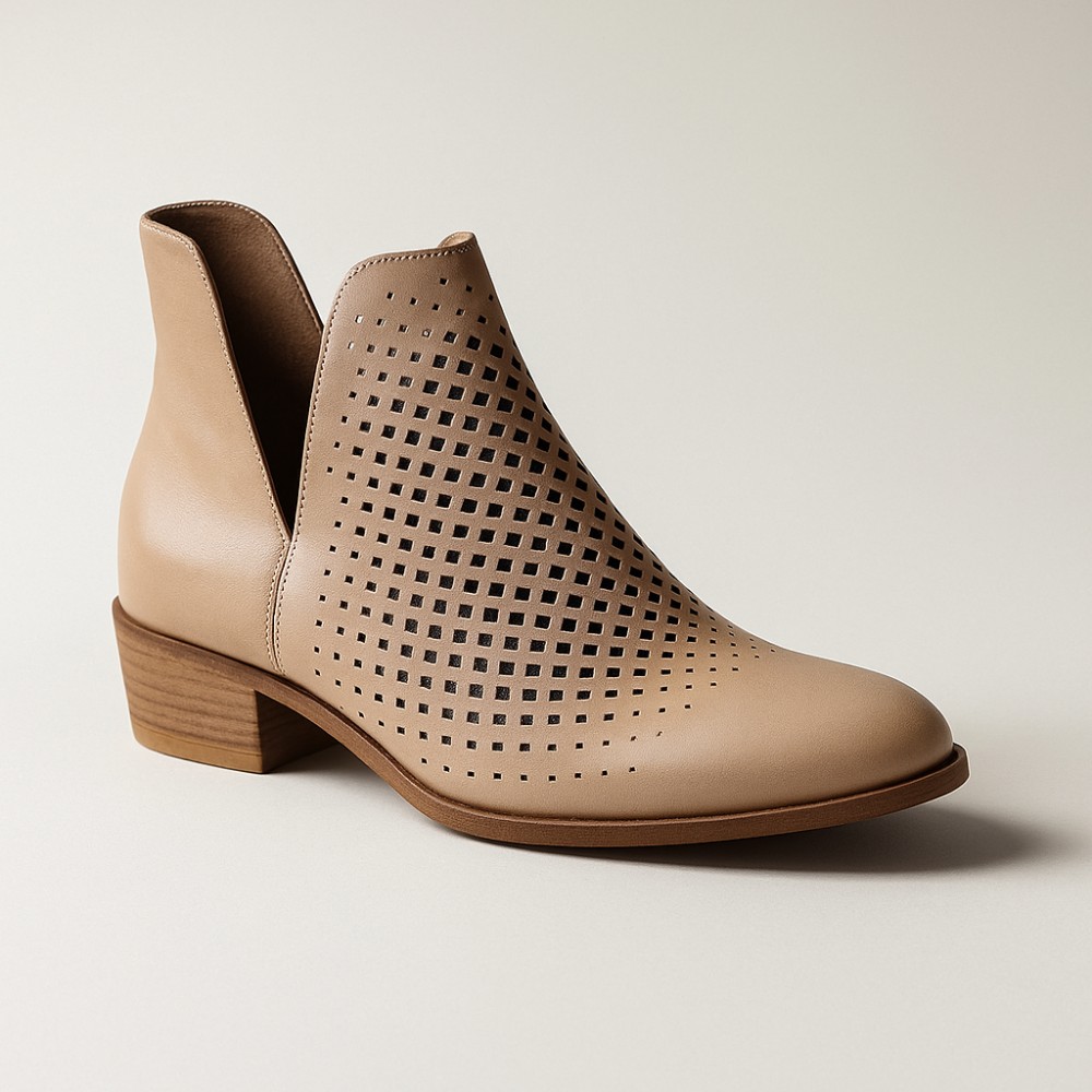 Women’s Beige Summer Boots Kordel 20208-bez-352