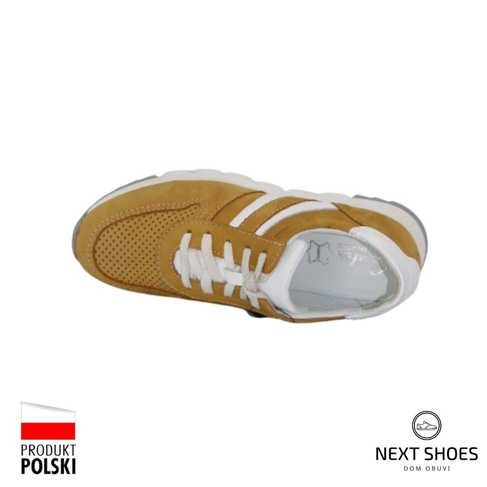 Кросівки жіночі бежеві Contes (Польща) модель 4694