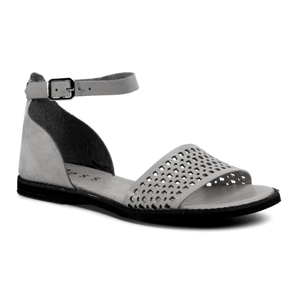 Sandals female gray Nessi (Poland)model 4697