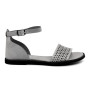 Sandals female gray Nessi (Poland)model 4697