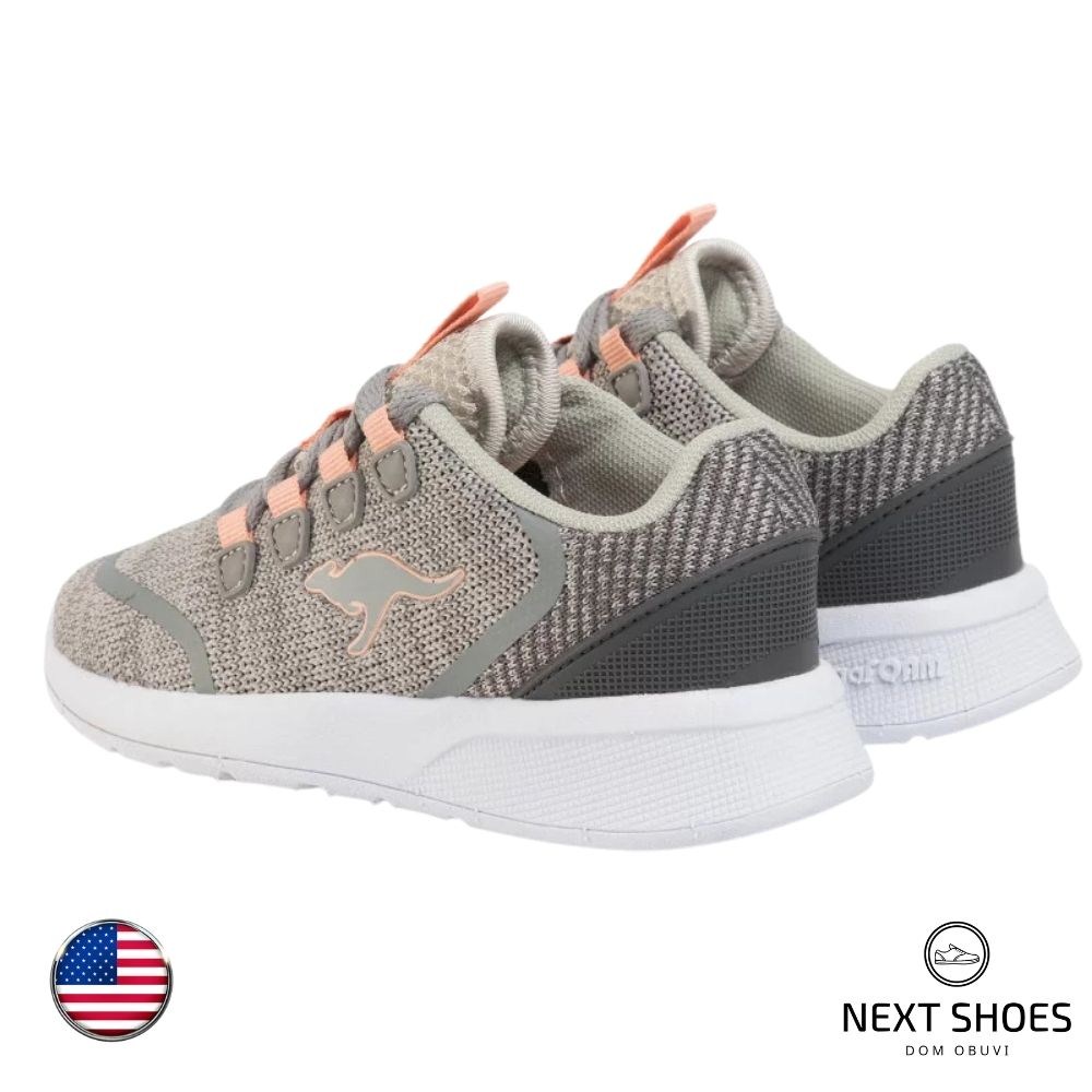 Кроссовки женские серые Kangaroos (США) модель 4705