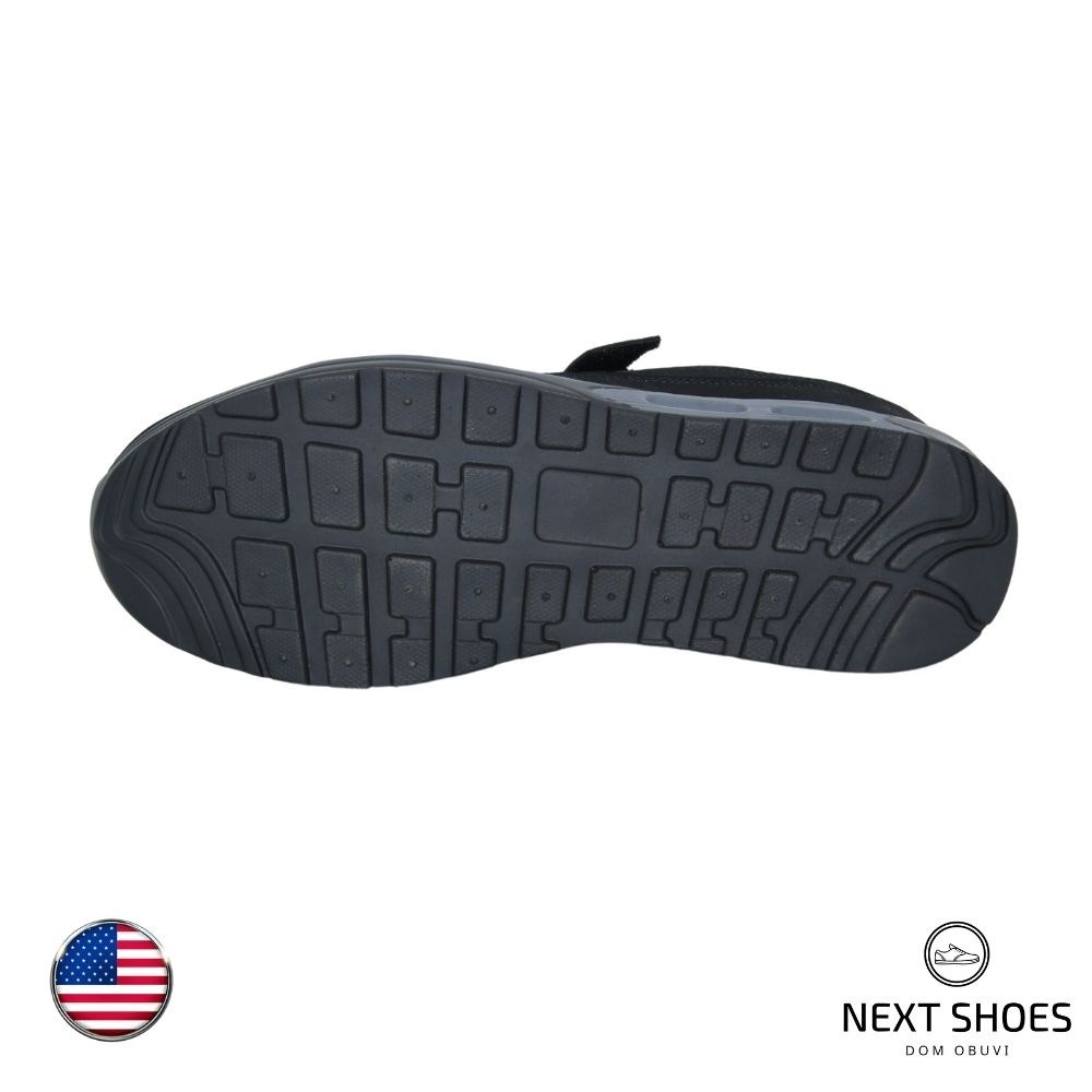 Кроссовки унисекс черные Kangaroos (США) модель 4709