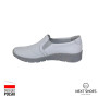 Women's moccasins white Lesta (Poland) model 4749