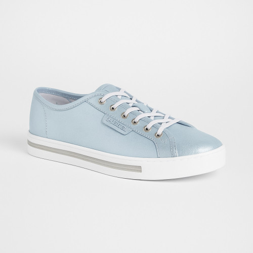 Жіночі блакитні шкіряні кеди Lesta 261-4367-1-37D1 4750 з натуральної шкіри від польської фабрики Жіночі блакитні шкіряні кеди Lesta 261-4367-1-37D1 4750 з натуральної шкіри від польської фабрики