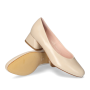 Women's beige low-heeled shoes Visconi (Poland) model 4757