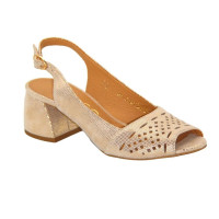 Sandals female beige Marco Poland 1537p-787-p-1 4781