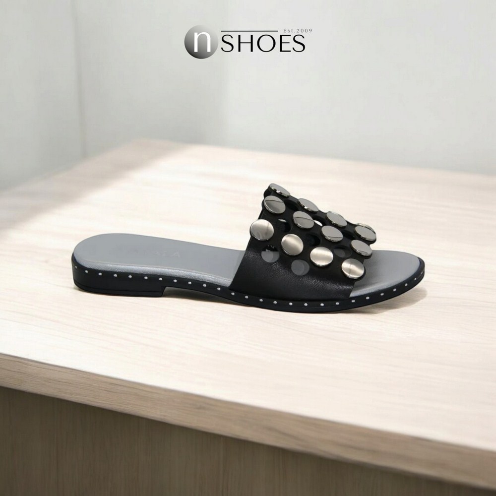 Шльопанці жіночі чорні Kabala (Польща) модель 4799