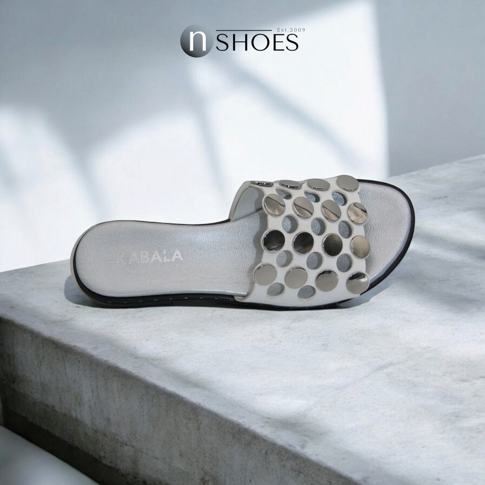 Шльопанці жіночі білі Kabala (Польща) модель 4800