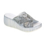 Slippers female white Lesta (Poland) model 4801