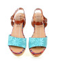 Босоніжки жіночі бірюзові Presso (Іспанія) модель 4804