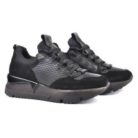 Sneakers for women black WOJAS Poland 4606281 4814