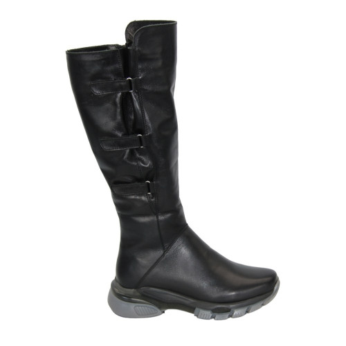 Women's black boots SIMEN Poland 2961 4824