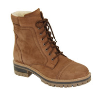 Women's beige boots Wasak Poland 546 4832