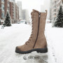 Women's beige boots winter Steizer (Poland) model 4838