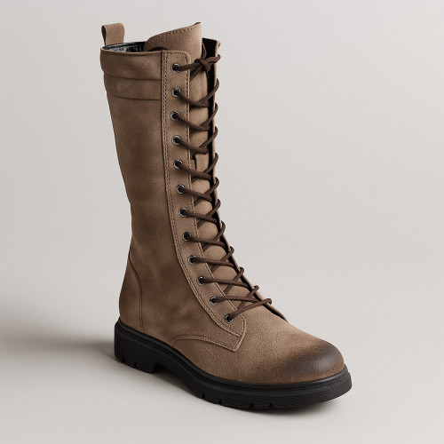 Women's beige winter boots boots Steizer z402-138-354-349 4838 made of genuine suede leather with wool insulation size 37 with a discount from a Polish factory