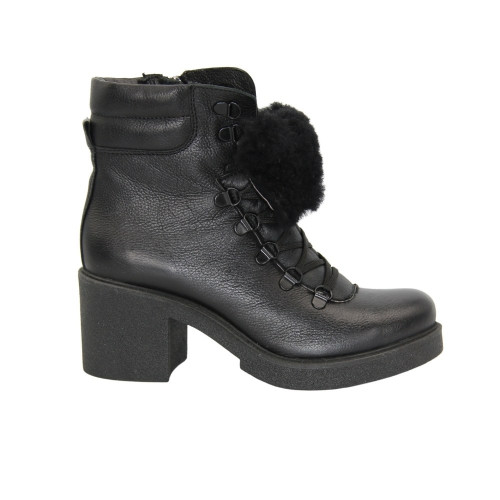 Женские черные ботинки SIMEN Польша 3151 4846