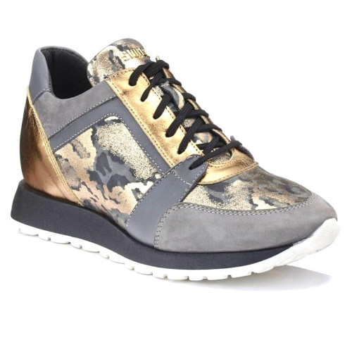 Sneakers women's gold SIMEN Poland 2808 4847