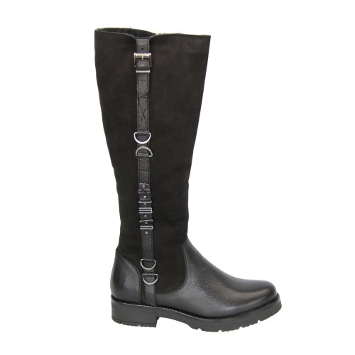 Women's black boots SIMEN Poland 3021 4850