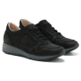 Sneakers female black LESTA (Poland) model 4857