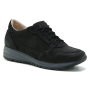 Sneakers female black LESTA (Poland) model 4857