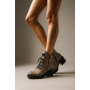 Women’s Mid-Season Leather Boots NESSI 20758 4864