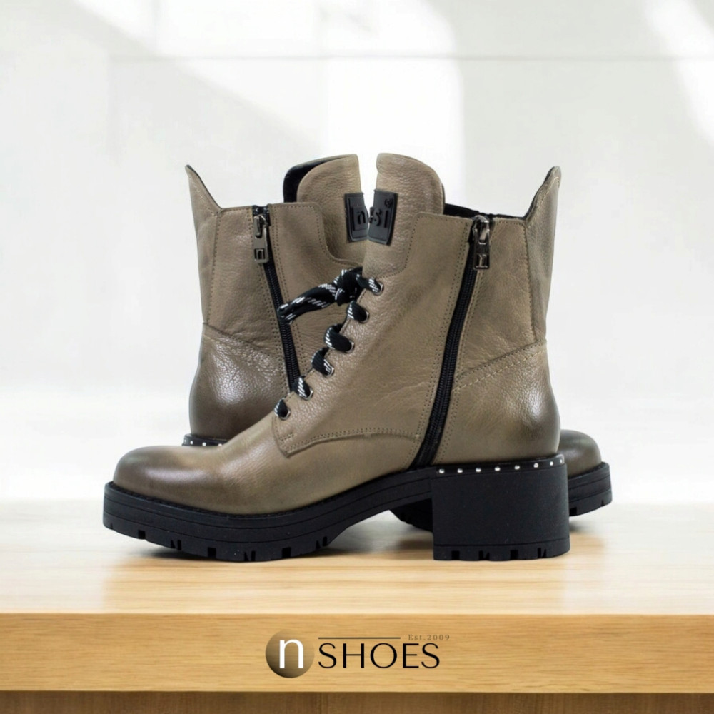 Women’s Mid-Season Leather Boots NESSI 20758 4864