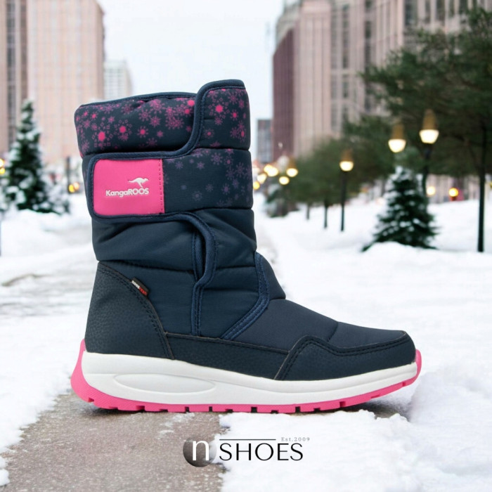 Women’s blue winter boots Kangaroos 18404-000-4204 4866 Gore-Tex