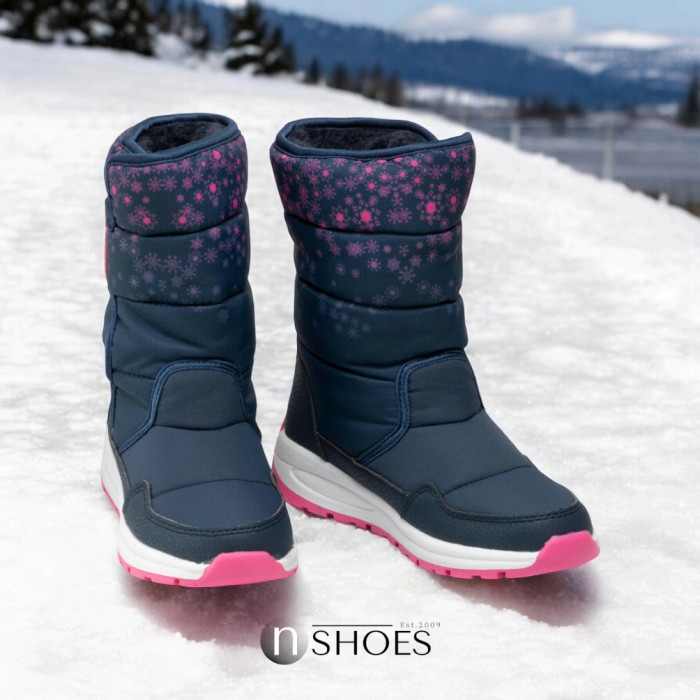 Women’s blue winter boots Kangaroos 18404-000-4204 4866 Gore-Tex