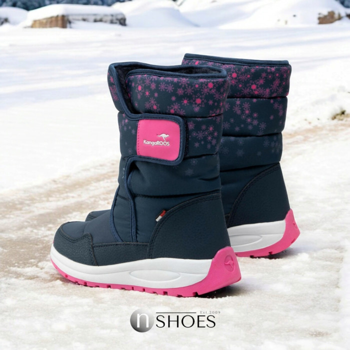 Women’s blue winter boots Kangaroos 18404-000-4204 4866 Gore-Tex