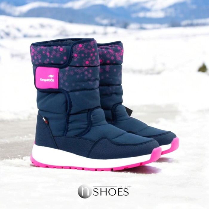 Women’s blue winter boots Kangaroos 18404-000-4204 4866 Gore-Tex