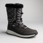 Женские черные дутики KangaRoos K-Glaze Rtx 18405-000-5002 Jet Black-Silver