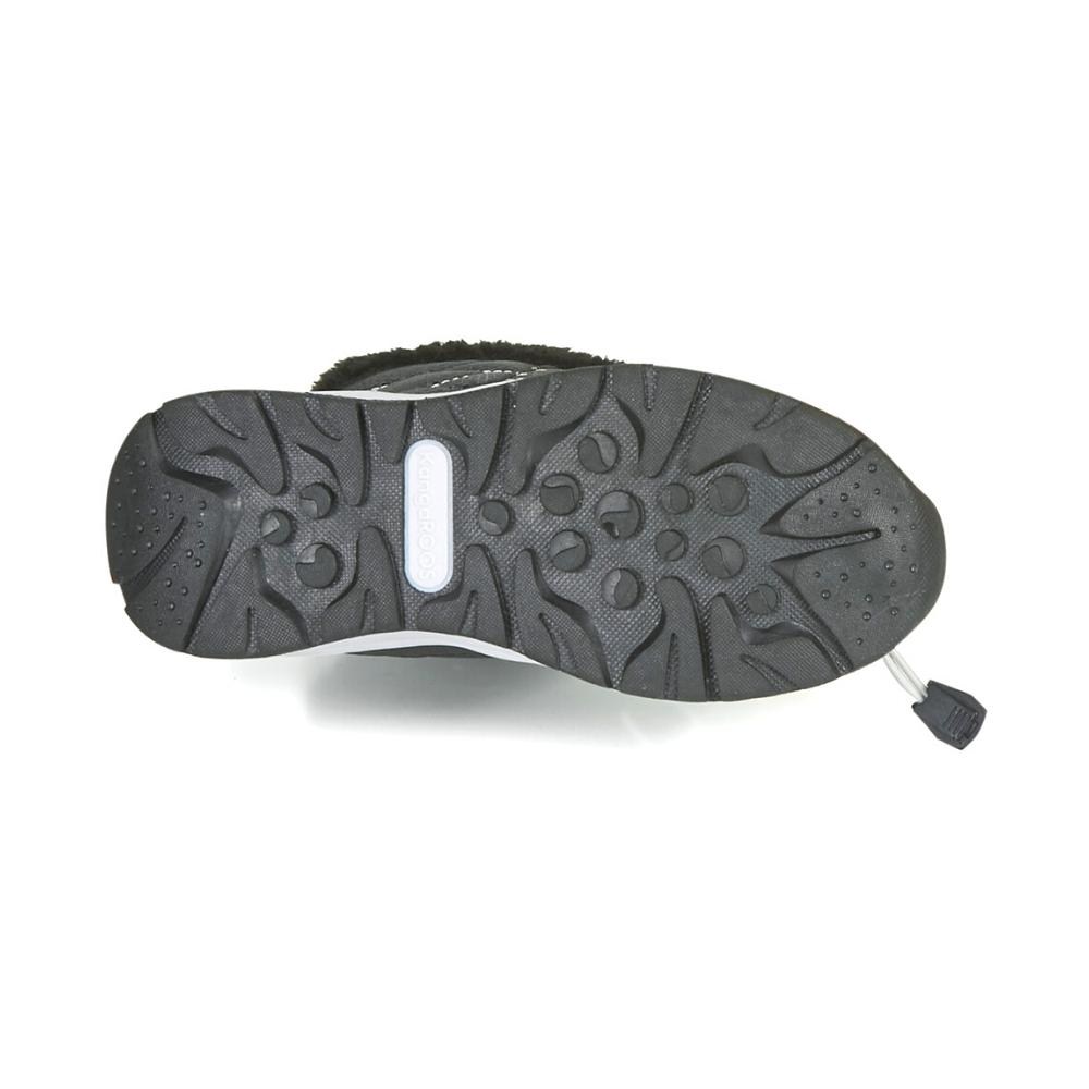 Женские черные дутики KangaRoos K-Glaze Rtx 18405-000-5002 Jet Black-Silver