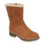 Women's beige boots winter Stella (Poland) model 4875