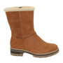 Women's beige boots winter Stella (Poland) model 4875