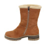 Women's beige boots winter Stella (Poland) model 4875