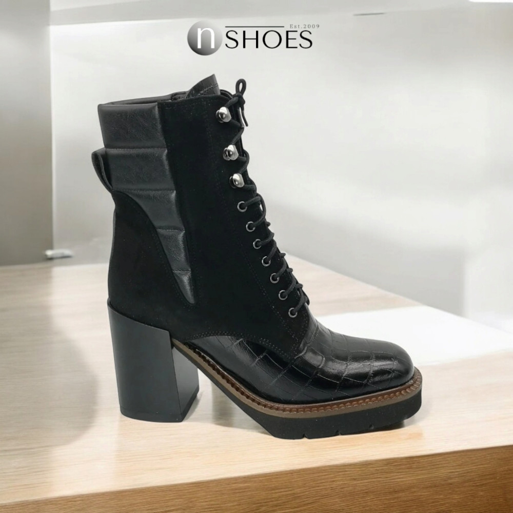 Женские черные демисезонные ботинки Visconi 2684365-365 4884