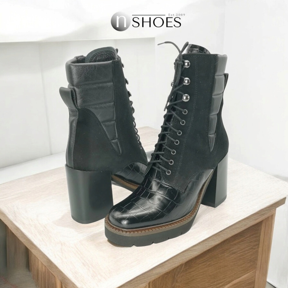 Женские черные демисезонные ботинки Visconi 2684365-365 4884