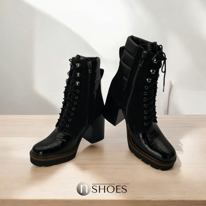 Women’s Black Mid-Season Boots Visconi 2684365-365 4884