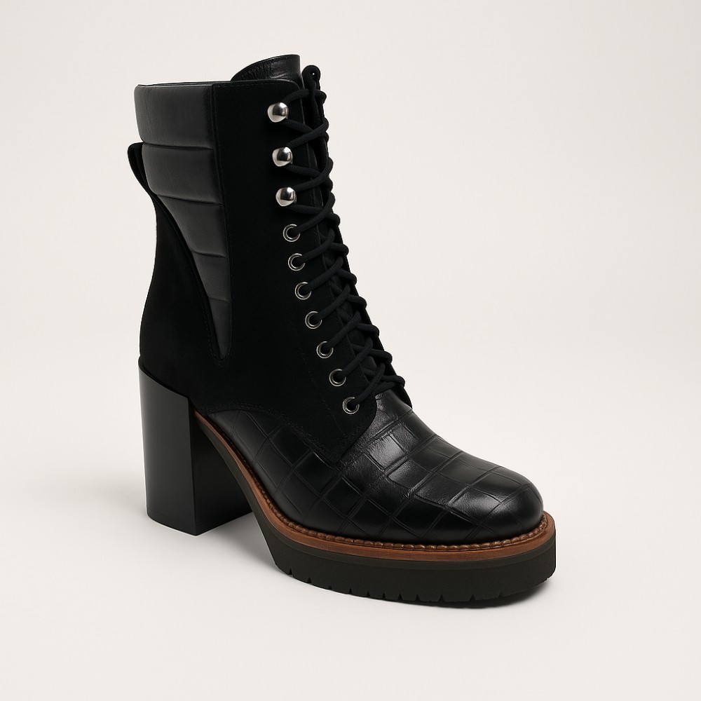 Женские черные демисезонные ботинки Visconi 2684365-365 4884