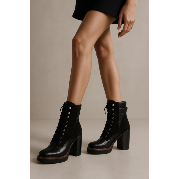 Women’s Black Mid-Season Boots Visconi 2684365-365 4884