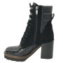 Женские черные демисезонные ботинки Visconi 2684365-365 4884