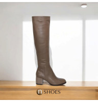 Жіночі бежеві чоботи еврозима Visconi Польща 1738970-707 4887