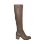 Women's beige boots demi-season Visconi (Poland) model 4887