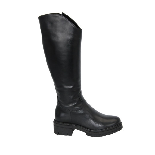 Женские черные сапоги Visconi Польша 1782042-10А 4891