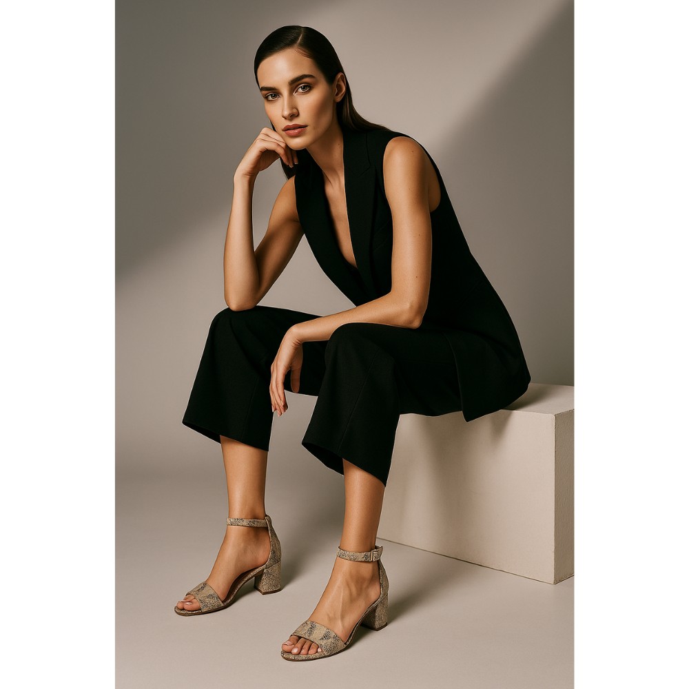 Жіночі класичні босоніжки Best But 4928 з натуральної шкіри модель 4928