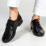 Women's black shoes Anna Lucci (Turkey) model 5071