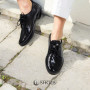 Women's black shoes Anna Lucci (Turkey) model 5071