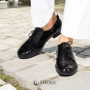 Women's black shoes Anna Lucci (Turkey) model 5071
