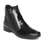 Женские черные ботинки демисезонные Anna Lucci (Турция) модель 5072